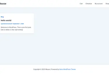 Screenshot of mouse.com.ge