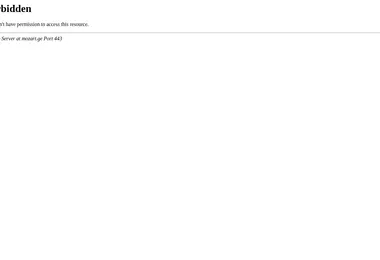 Screenshot of mozart.ge