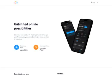Screenshot of mp.ge