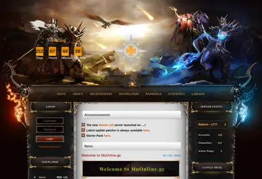 Screenshot of muonline.ge