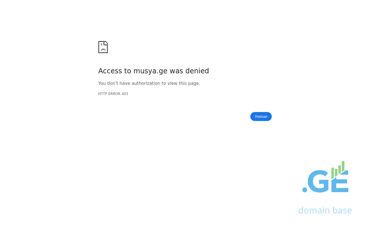 Screenshot of the site musya.ge