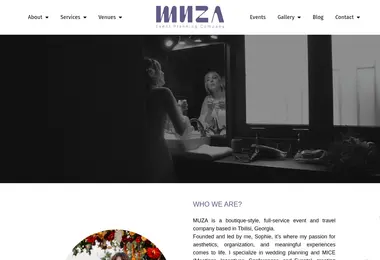 Screenshot of muza.ge