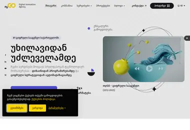 Screenshot of mygo.ge