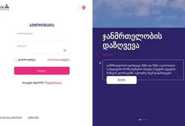 Screenshot of mygpi.ge