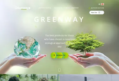 Screenshot of mygreenway.com.ge
