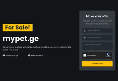 Скриншот mypet.ge
