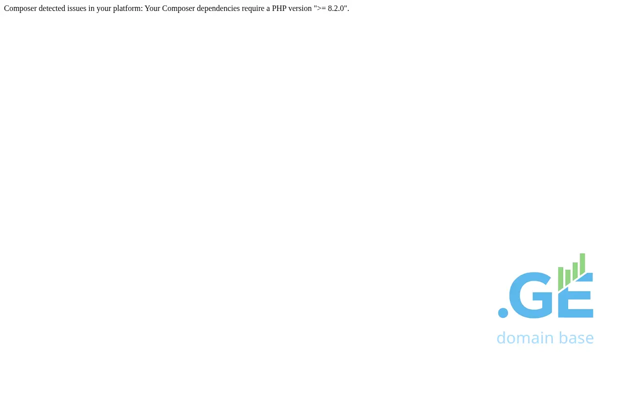 Screenshot of the site myportfolio.ge