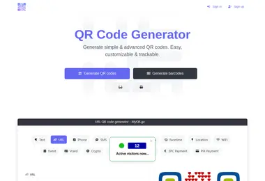 myqr.ge-ის ეკრანის სურათი