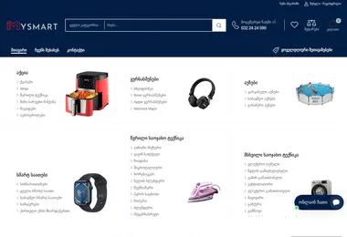 Скриншот mysmart.ge
