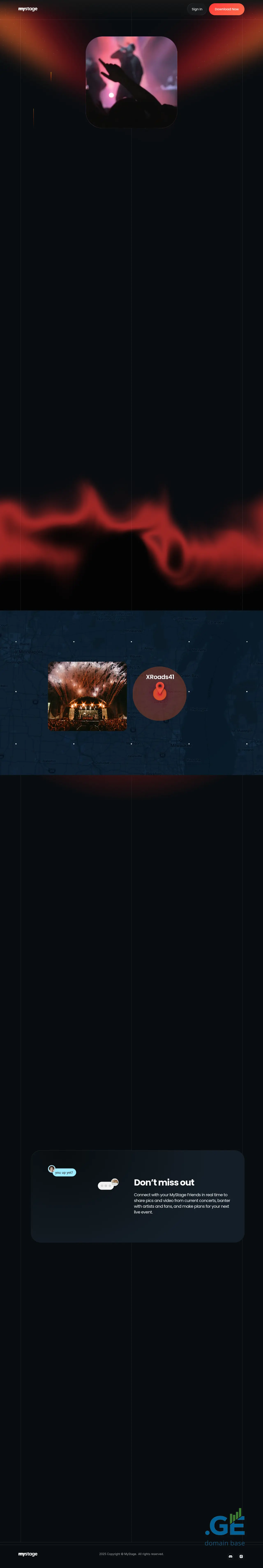 Screenshot of the site mysta.ge