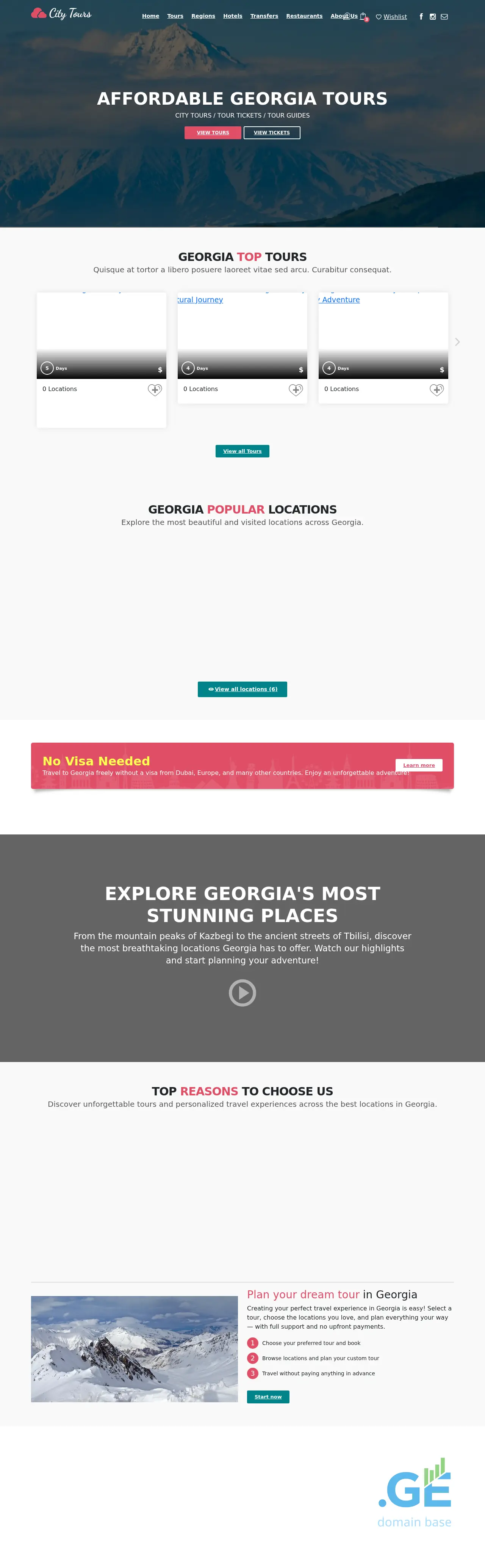 Screenshot of the site mytechnic.ge