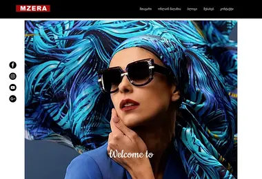 Screenshot of mzera.ge