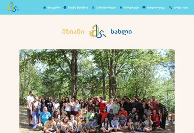 Screenshot of mziani.ge