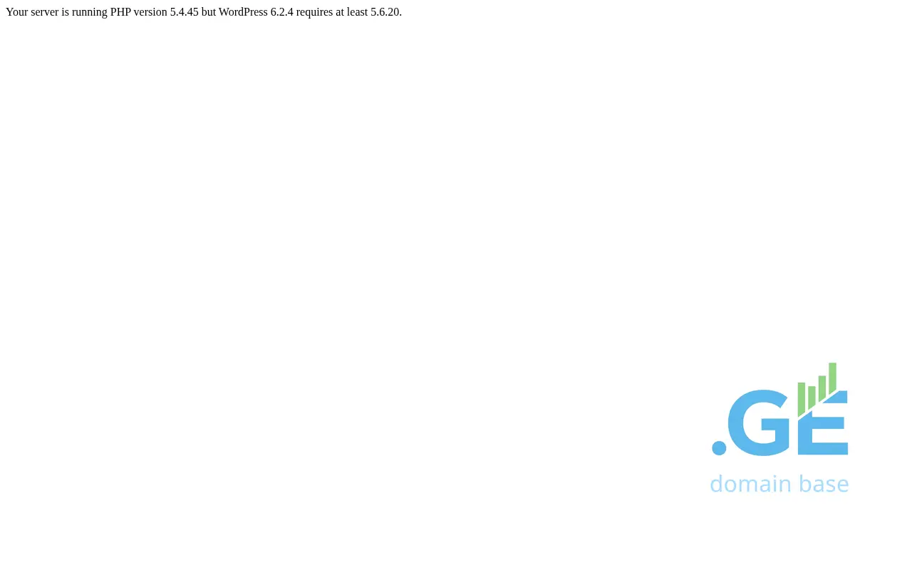 Screenshot of the site naturale.ge