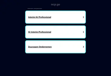 Screenshot of ncp.ge