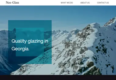 Скриншот neoglass.ge