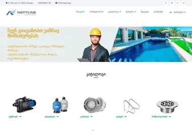 neptun.ge-ის ეკრანის სურათი