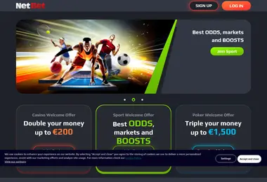 Screenshot of netbet.com.ge
