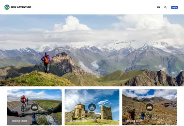 newadventure.ge-ის ეკრანის სურათი