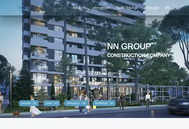 Screenshot of newhouse.ge