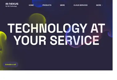 Screenshot of nexus.ge