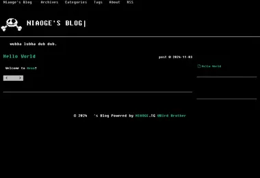 Screenshot of niao.ge