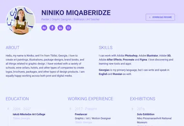 niniko.ge-ის ეკრანის სურათი