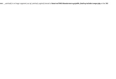 Screenshot of nuevo.ge