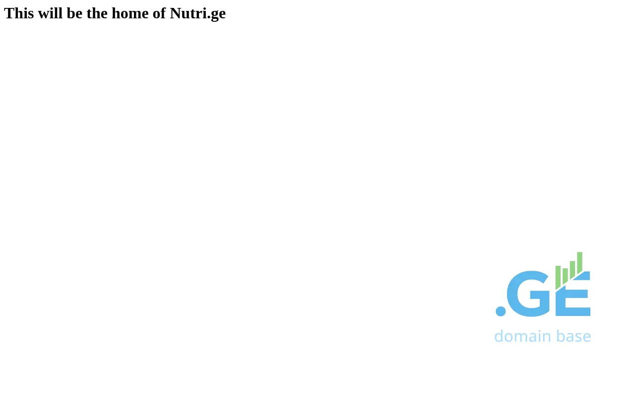 Screenshot of the site nutri.ge