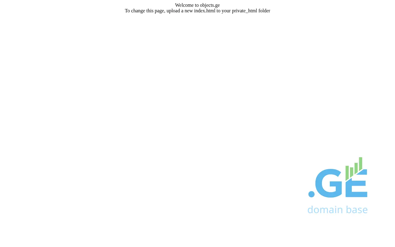 Screenshot of the site objects.ge