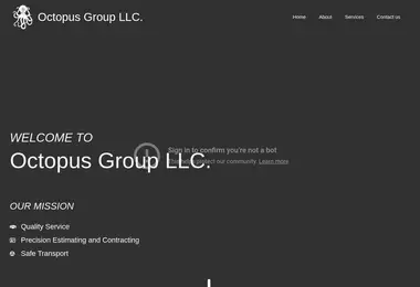 octopusgroup.ge-ის ეკრანის სურათი