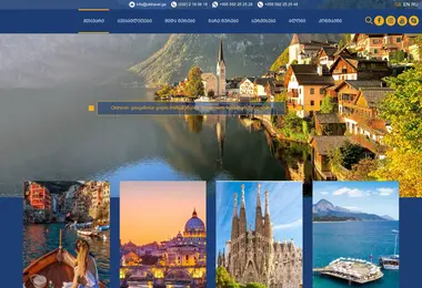 Screenshot of oktravel.ge