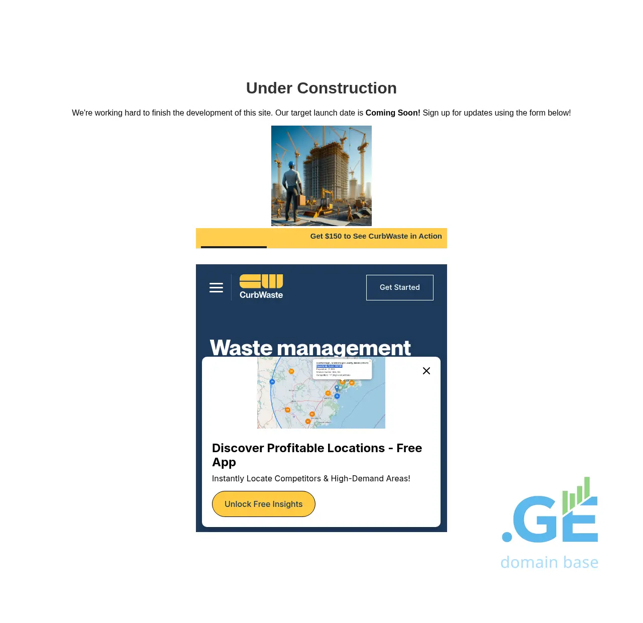 Screenshot of the site one.ge