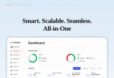 Screenshot of onechar.ge