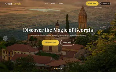 Скриншот opengeorgia.ge