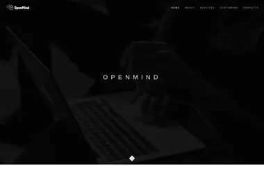 Скриншот openmind.ge
