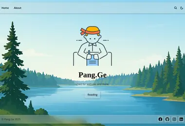 Screenshot of pang.ge