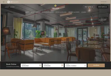 Скриншот parkhotel.ge