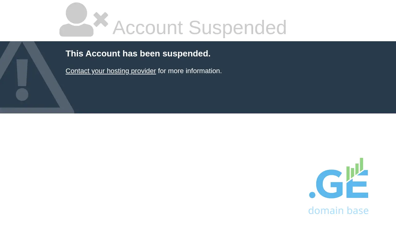 Screenshot of the site pci.ge
