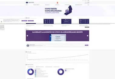 Screenshot of pensions.ge