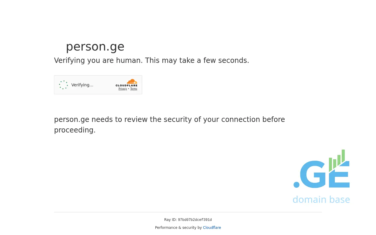 Screenshot of the site person.ge