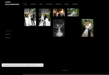 Screenshot of photographer.ge