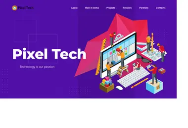 pixel-tech.ge-ის ეკრანის სურათი