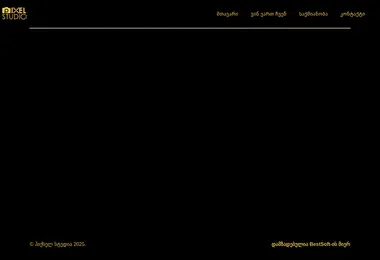 pixelstudio.ge-ის ეკრანის სურათი