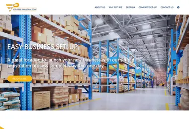 Screenshot of potifreezone.ge