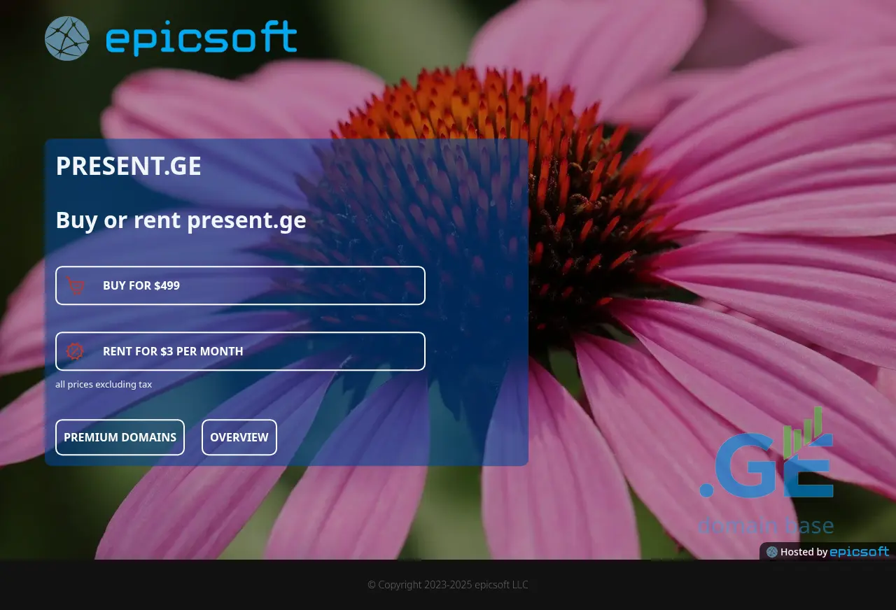 Screenshot of the site present.ge
