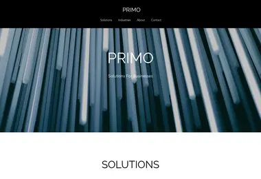 Скриншот primosolutions.ge