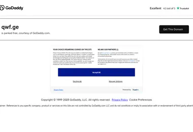 Screenshot of qwf.ge