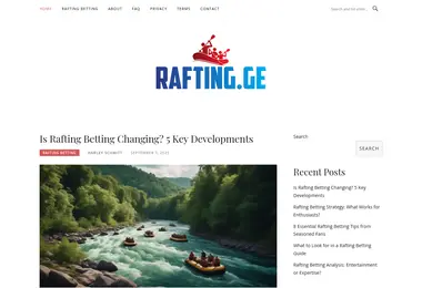 Screenshot of rafting.ge
