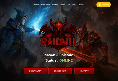 Screenshot of raidmu.ge